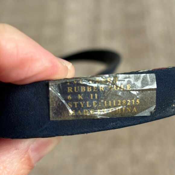 Tory Burch Classic Flip Flop Women's 6 Red White Blue Casual Travel Vacation - Picture 5 of 5